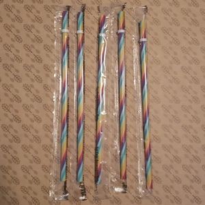 Starbucks, Rainbow Straws 5pk